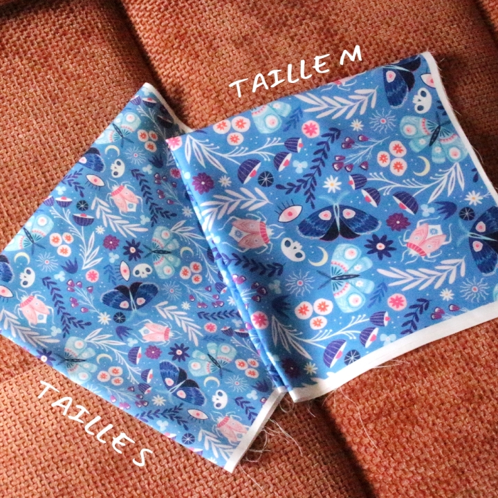 Tissu illustré "Noctiflore"
