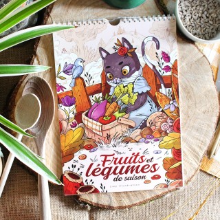 Calendrier des fruits et légumes de saison - France Métropolitaine