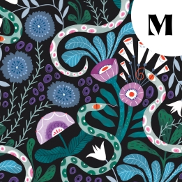 Tissu illustré "Médusa"
