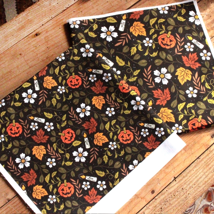 Tissu illustré "Jack O'lantern"