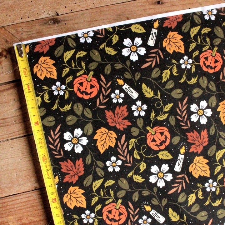 Tissu illustré "Jack O'lantern"