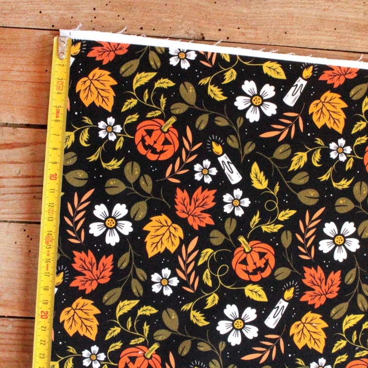 Tissu illustré "Jack O'lantern"