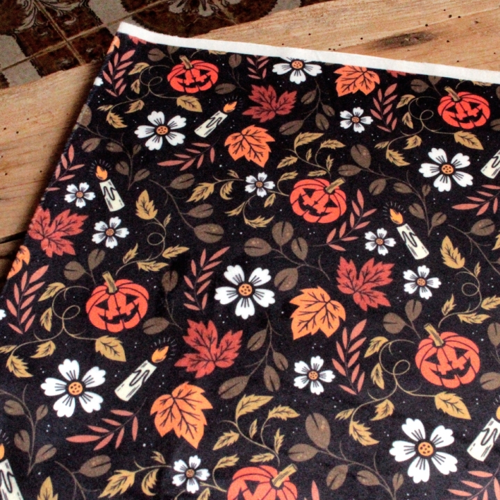 Tissu illustré "Jack O'lantern"