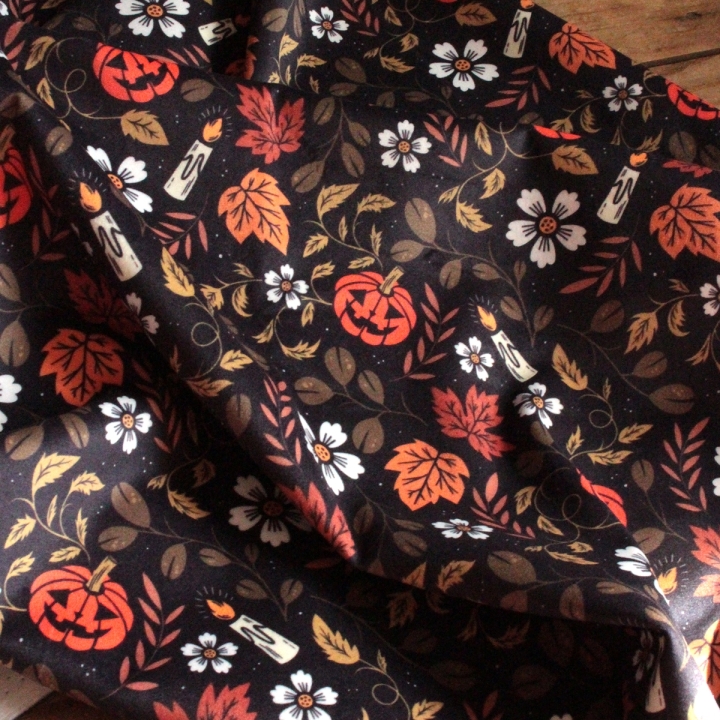 Tissu illustré "Jack O'lantern"