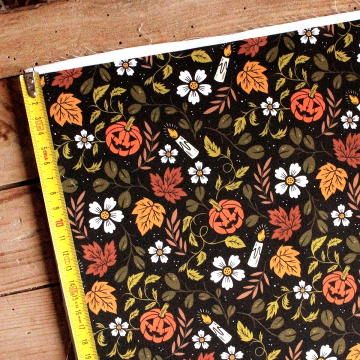 Tissu illustré "Jack O'lantern"