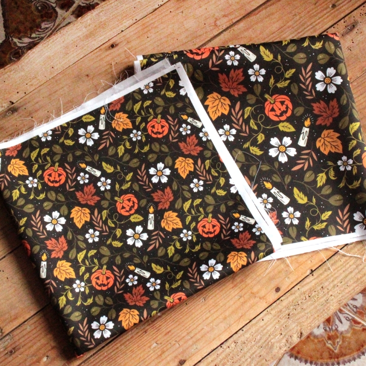 Tissu illustré "Jack O'lantern"