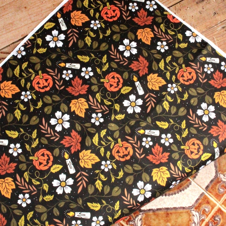 Tissu illustré "Jack O'lantern"