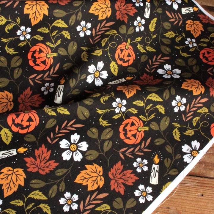Tissu illustré "Jack O'lantern"
