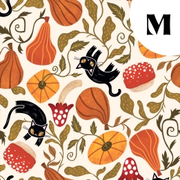 Tissu illustré "Chatrouille"