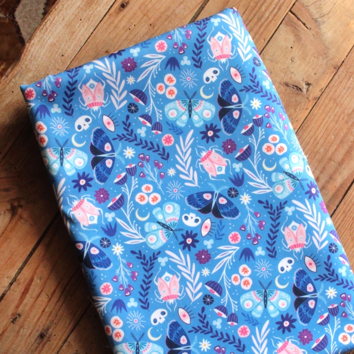 VIDE-ATELIER / 2m satin coton mercerisé - Noctiflore - Taille S - sans défaut