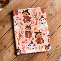 VIDE-ATELIER / 1m popeline - Halloween party - Taille M - sans défaut