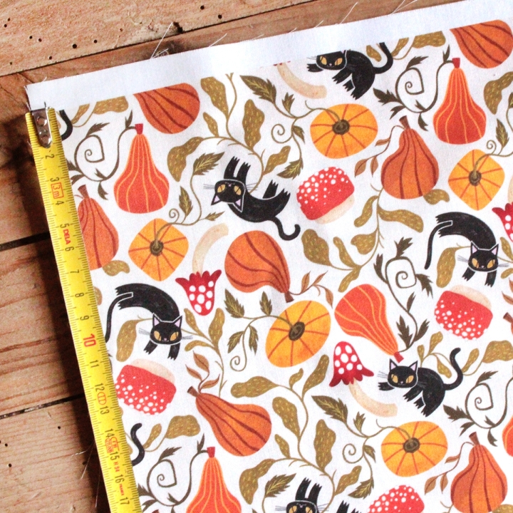 Tissu illustré "Chatrouille"
