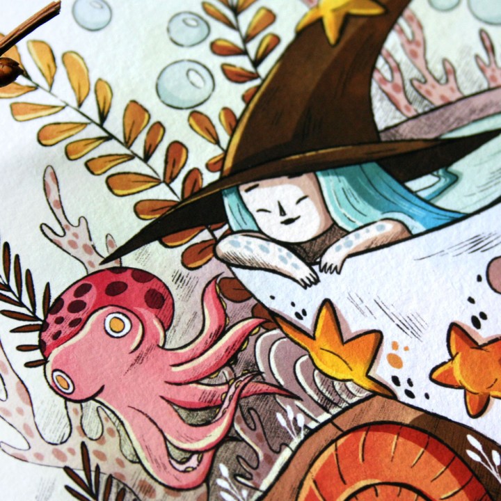 Tirage d'art - Sea Witch