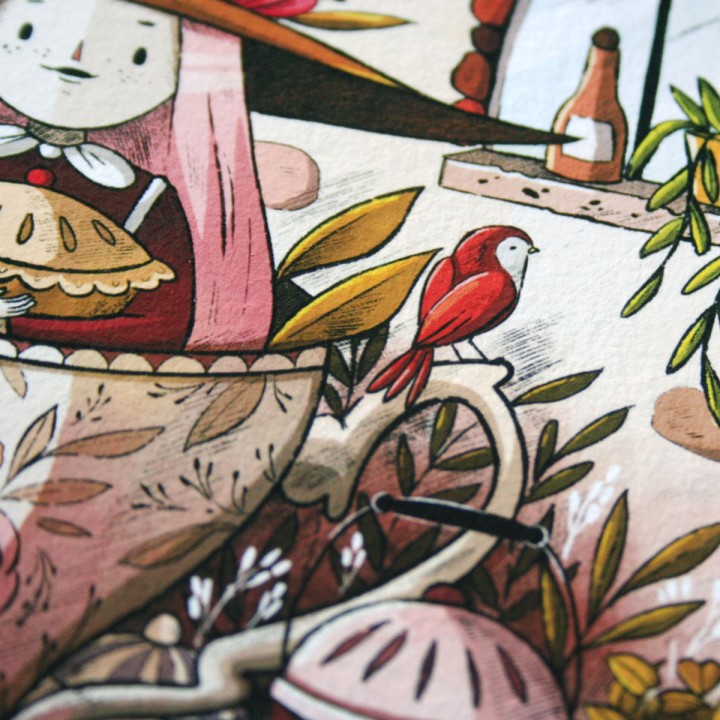 Tirage d'art - Kitchen Witch