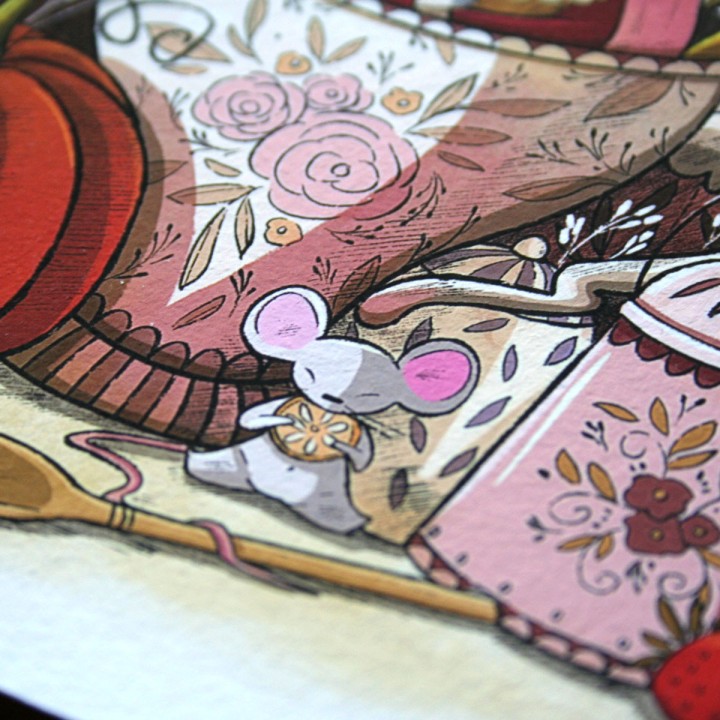 Tirage d'art - Kitchen Witch