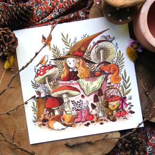 Tirage d'art - Forest Witch
