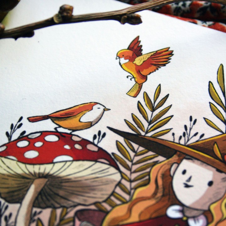 Tirage d'art - Forest Witch