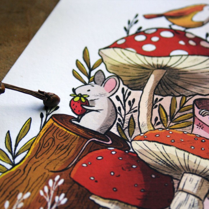 Tirage d'art - Forest Witch