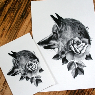 Tirage d'art - Renard