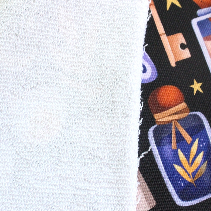 [PRECOMMANDE] French Terry  / POTIONS - Motif taille M