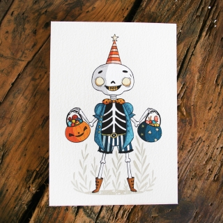 Tirage d'art - Un bonbon ou un sort !