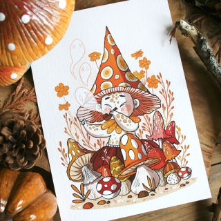 Tirage d'art - Mr Mushroom