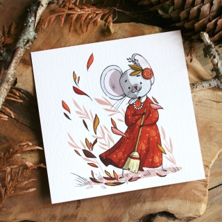 Tirage d'art - Brise d'automne