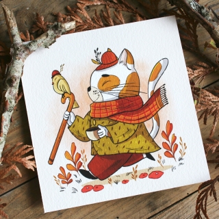 Tirage d'art - Mr chat