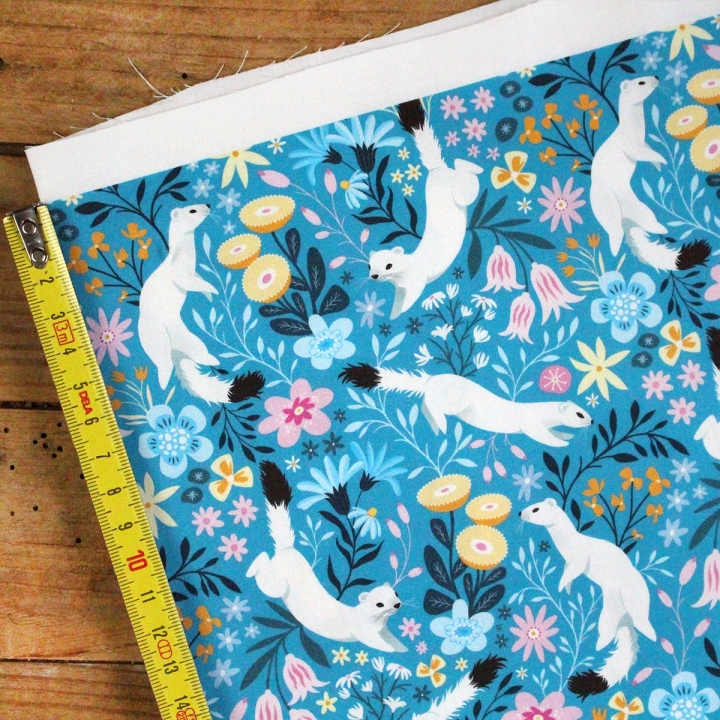 [PRECOMMANDE] Coupon popeline 48x48 cm - HERMINES