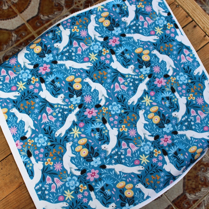 [PRECOMMANDE] Coupon French Terry 48x48 cm - HERMINES