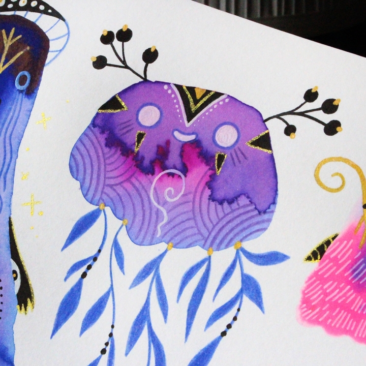 Planche de monstres 006 - Œuvre original