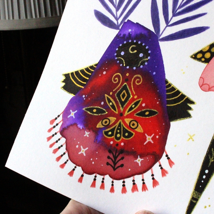 Planche de monstres 023 - Œuvre original