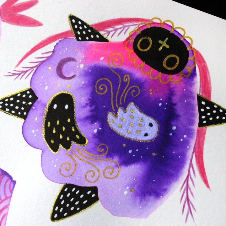 Planche de monstres 029 - Œuvre original