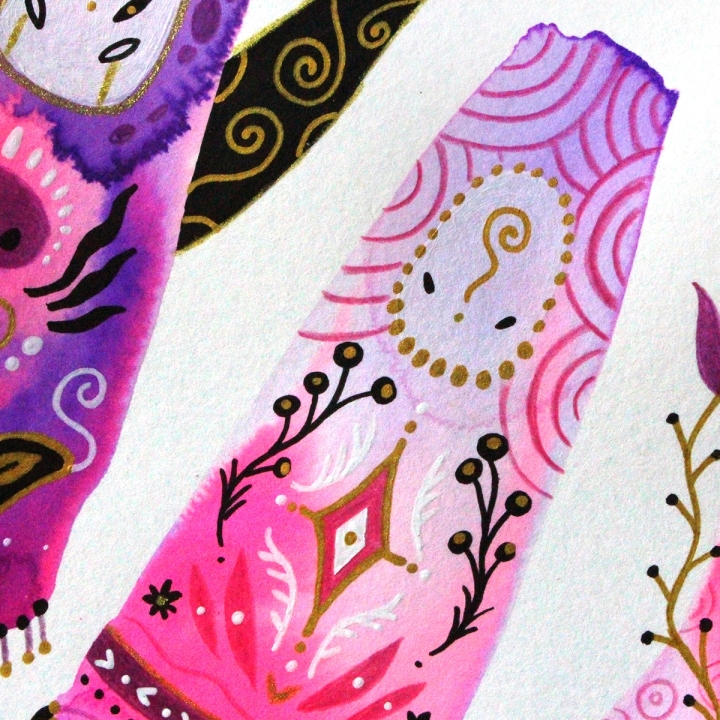 Planche de monstres 029 - Œuvre original