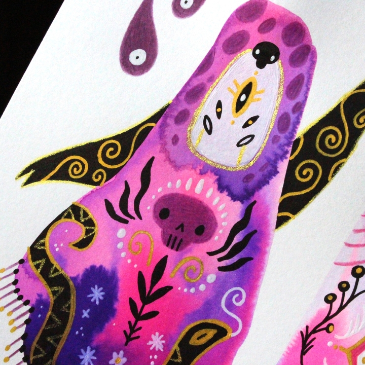 Planche de monstres 029 - Œuvre original