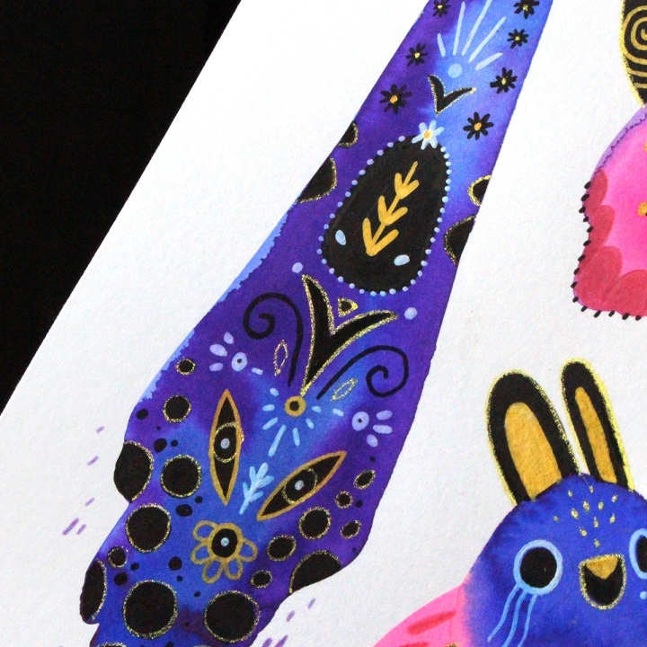 Planche de monstres 030 - Œuvre original