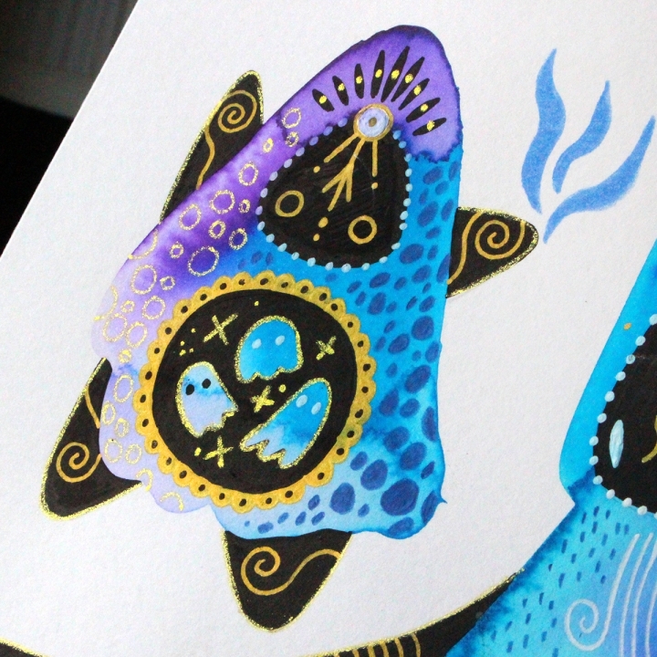 Planche de monstres 033 - Œuvre original