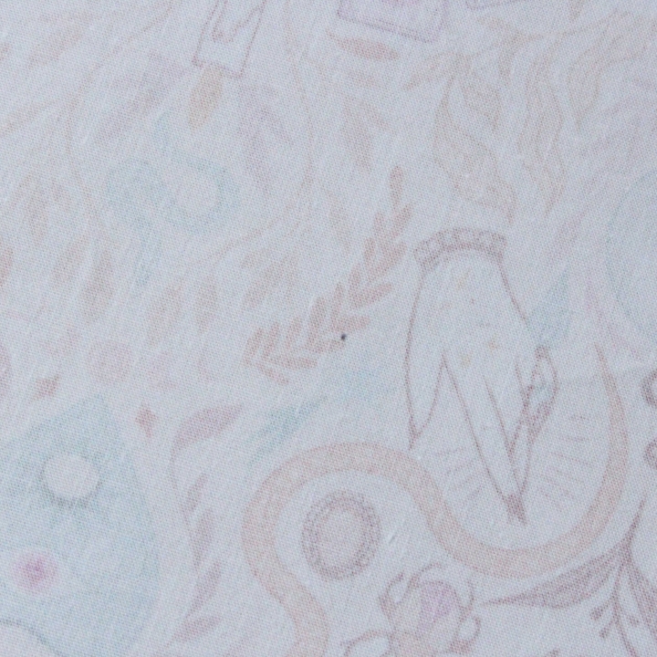 coupon popeline 48x48 cm / Pastel Witch - taille S / tissu tâché