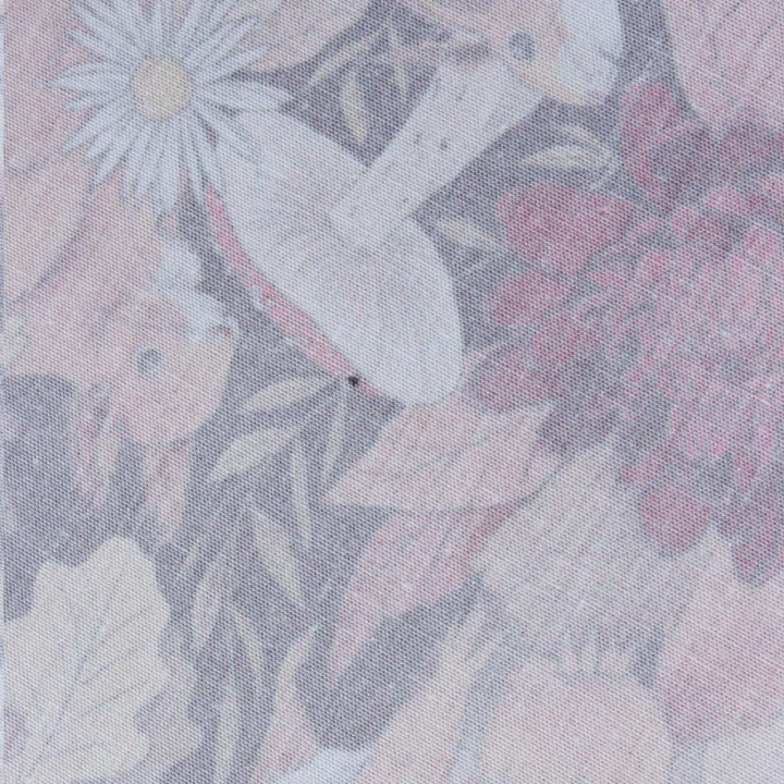 coupon popeline 48x48 cm / Écureuils d'automne - taille S / tissu tâché n°2